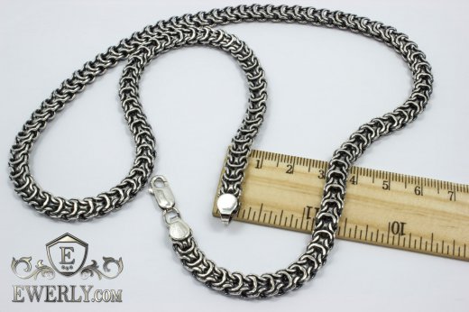 Buy a silver chain for the neck, price of  weaving "Ramses"